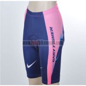 2012 Team SUBARU Women Cycle Shorts Pink Blue