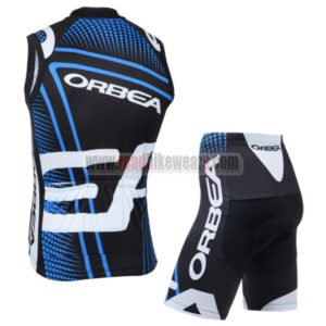 2014 ORBEA Cycling Vest Sleeveless Kit Black Blue 2014 ORBEA Cycling Vest Sleeveless Kit Black Blue