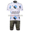 2012 Team AG2R LA MONDIALE Cycling Kit White Grey