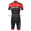2012 Team CASTELLI Cycling Kit Red Black