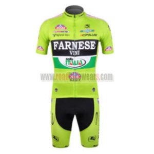 2012 Team FARNESE vini ITALIA Cycling Kit Green