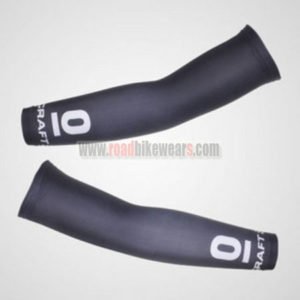 2012 Team RadioShack CRAFT Cycling Arm Warmers Sleeves Black White