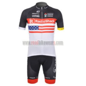 2012 Team RadioShack NISSAN TREK Cycling Kit American Flag