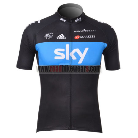 Celda de poder Insignificante George Stevenson 2012 Team SKY Cycle Apparel Biking Jersey Top Shirt Maillot Cycliste Black  White | Road Bike Wear Store