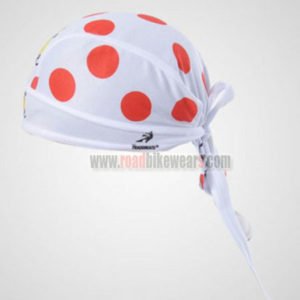 2012 Tour de France Cycling Bandana Head Scarf Polka Dot