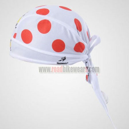 2012 Tour de France Cycling Bandana Head Scarf Polka Dot 2012 Tour de France Cycling Bandana Head Scarf Polka Dot