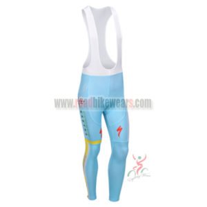 2013 Team ASTANA Pro Cycling Long Bib Pants
