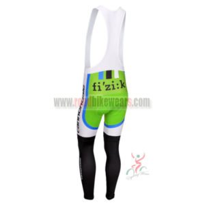 2013 Team CANNONDALE Pro Cycle Long Bib Pants Green
