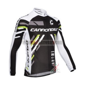 2013 Team Cannondale Cycling Long Jersey Black