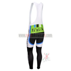 2013 Team Cannondale Riding Long Bib Pants Black