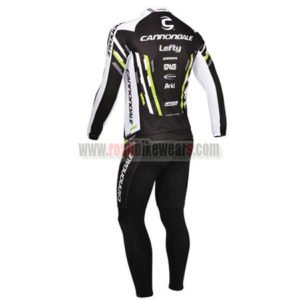 2013 Team Cannondale Riding Long Kit Black