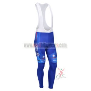 2013 Team FDJ Pro Cycling Long Bib Pants