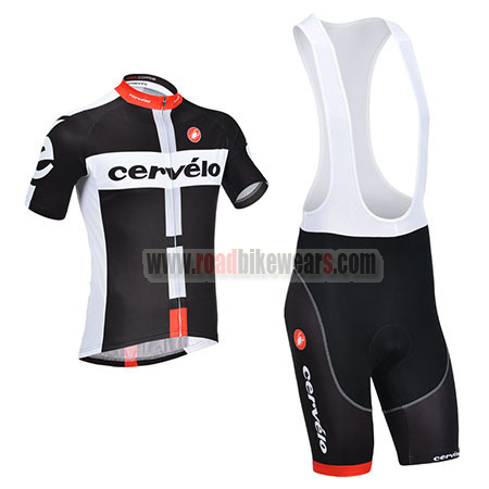 2013 Team cervelo Riding Outfit Cycle Jersey and Padded Bib Shorts ...