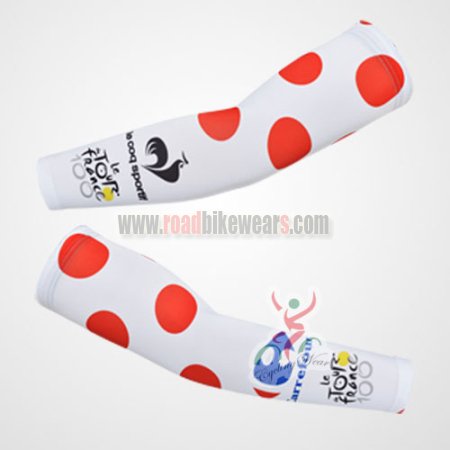 2013 Tour de France Pro Cycling Polka Dot Arm Warmers 2013 Tour de France Pro Cycling Polka Dot Arm Warmers