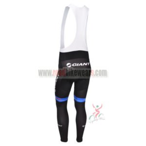 2013 Team GIANT Pro Riding Bib Pants Black Blue
