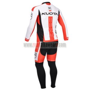 2013 Team KUOTA Bicycle Long Kit White Red