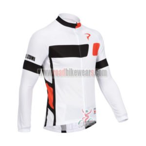 2013 Team PINARELLO Cycling Long Jersey White