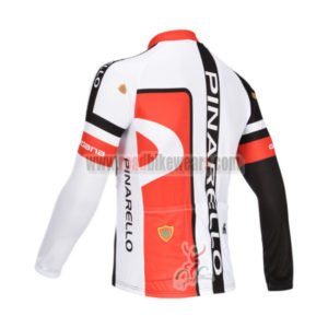 2013 Team PINARELLO Riding Long Jersey Black Red