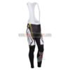 2013 Team SCOTT Pro Cycling Long Bib Pants White Black Yellow