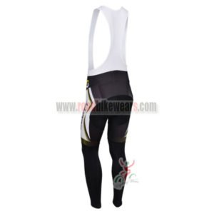 2013 Team SCOTT Pro Riding Long Bib Pants White Black Yellow