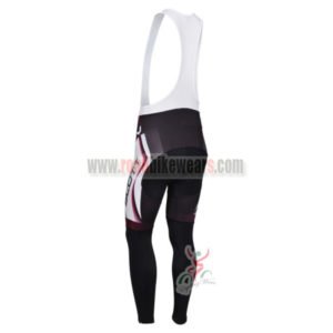2013 Team SCOTT Riding Long Bib Pants White Black Purple