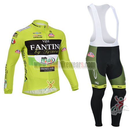 2013 Team VINI FANTINI Pro Cycling Long Sleeve Bib Kit