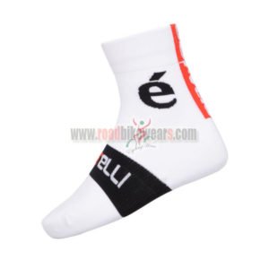 2014 Team CASTELLI Cycling Socks White