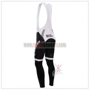 2014 Team GIANT Riding Long Bib Pants Black White
