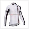 2014 Team NALINI Cycling Long Jersey White