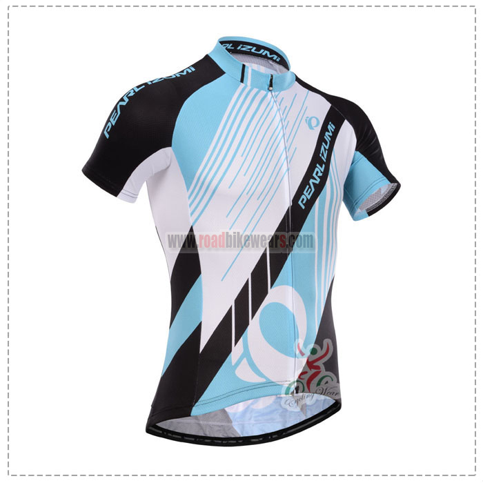 2014 Team Pearl Izumi Biking Apparel Riding Jersey Top Shirt Maillot  Cycliste White Black Blue | Road Bike Wear Store