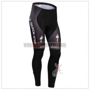 2014 Team QUICK STEP Cycling Long Pants Black