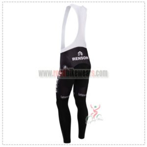 2014 Team QUICK STEP Riding Long Bib Pants Black