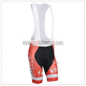 2014 Team SAXO BANK Cycling Bib Shorts Red