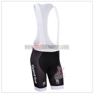 2014 Team Santini Cycling Bib Shorts Black