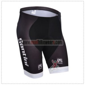 2014 Team Santini Cycling Shorts Black