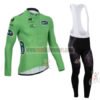 2014 Tour de France Cycling Long Bib Kit Green