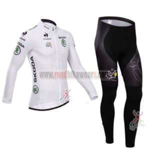 2014 Tour de France Cycling Long Kit White