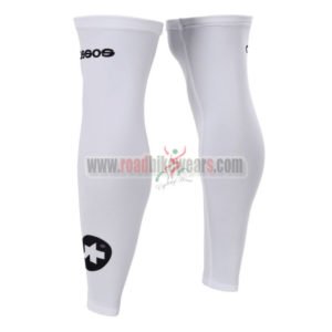 2015 Team ASSOS Riding Leg Warmers Sleeves White