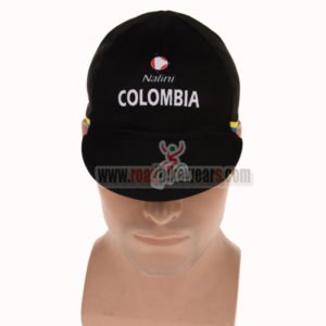 2015 Team COLOMBIA Bicycle Cap Hat Black