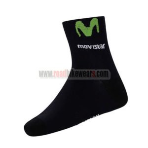 2015 Team Movistar Cycling Socks Dark Blue