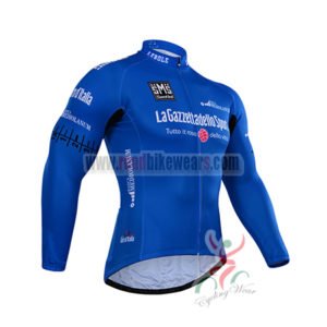 2015 Tour de Italia Cycling Long Jersey Blue