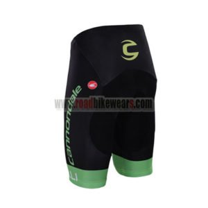 2016 Team Cannondale Castelli Racing Shorts Black Green 2016 Team Cannondale Castelli Racing Shorts Black Green
