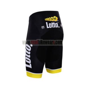2016 Team LOTTO JUMBO Bicycle Shorts White Yellow