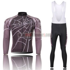 2010 NW Northwave Spider Cycling Long Bib Kit Grey