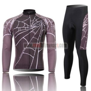 2010 NW Northwave Spider Cycling Long Kit Grey