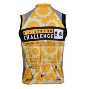 2010 Team LIVESTRONG Pro Biking Sleeveless Jersey