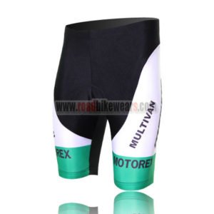 2011 MERIDA UCI Champion Cycling Shorts White Rainbow