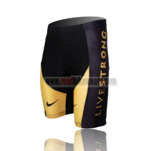 2011 Team LIVESTRONG Cycling Shorts Yellow Black