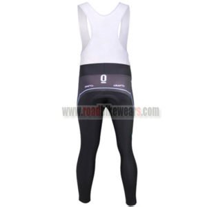 2011 Team TREK Riding Long Bib Pants Black Blue White