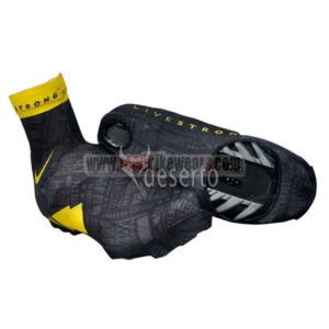 2012 LIVESTRONG Cycling Shoes Cover Black Yellow